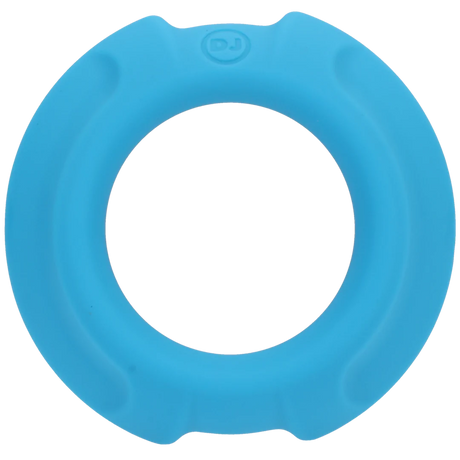 Doc Johnson OptiMALE Flexisteel 35mm Cock Ring Blue