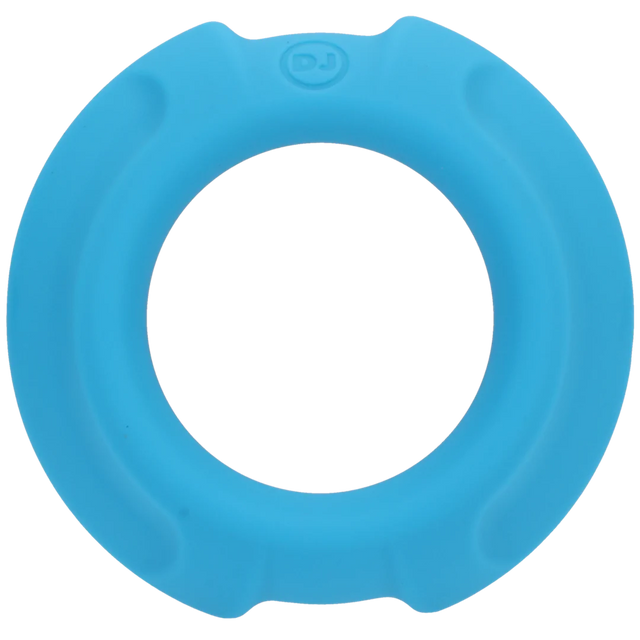 Doc Johnson OptiMALE Flexisteel 35mm Cock Ring Blue