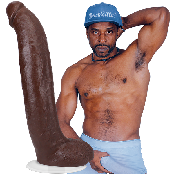 Doc Johnson Signature Cocks Brickzilla Dildo 13 Inch