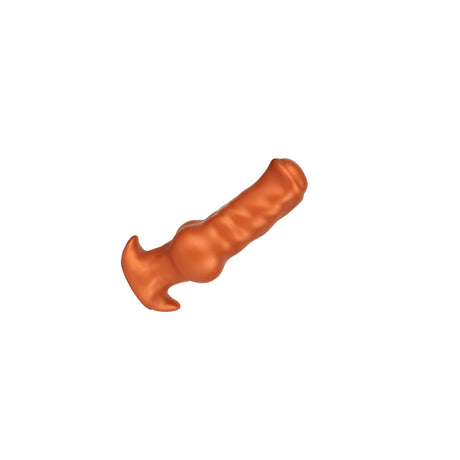 ELITE Liquid Silicone Canine Milker Plug 6.1 Inch Gold