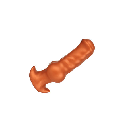 ELITE Liquid Silicone Canine Milker Plug 7.1 Inch Gold