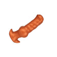 ELITE Liquid Silicone Canine Milker Plug 8.4 Inch Gold
