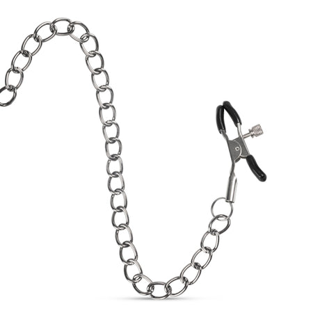 EasyToys Fetish Open Ball Gag with Nipple Clamps