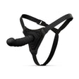EasyToys Fetish Silicone Strap On Bended Black 5.7 Inch
