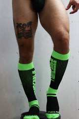 Breedwell Eternity Socks Neon Green