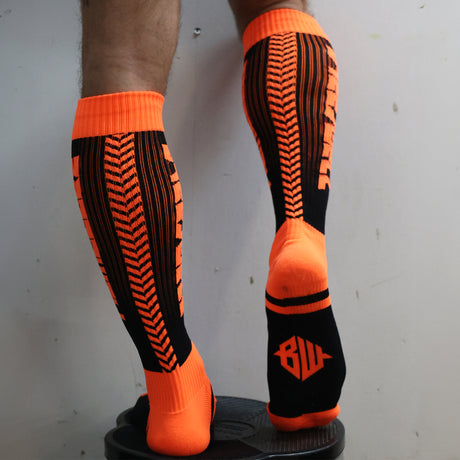 Breedwell Eternity Socks Neon Orange