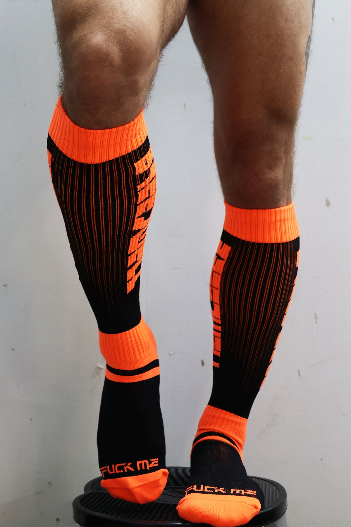 Breedwell Eternity Socks Neon Orange