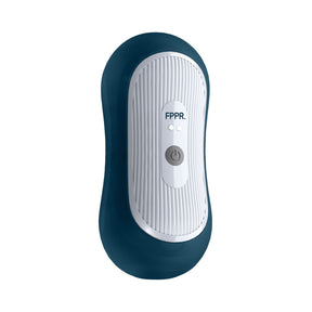 FPPR. Squeezable Vibrating Masturbator Blue