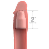 Fantasy X Tensions Elite 8 Inch Extender Sleeve with 2 Inch Plug Light