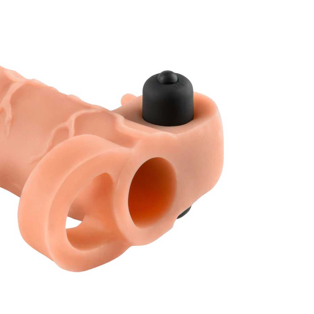 Fantasy X Tensions Vibrating Real Feel 2 Inch Extender Light
