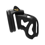 LOCK4D Ghost Chastity Cock Cage - A Black