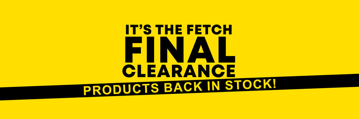 Final Clearance - Products back in stock