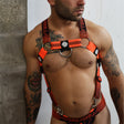 Breedwell Futura Body Harness Neon Orange