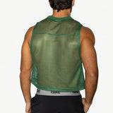 BIKE Sleeveless Practice Jersey Army