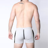 Cellblock 13 Field Goal Zipper Short Grey Black