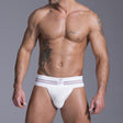 GYM Sport Jockstrap White