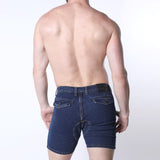Cellblock 13 Full Court Denim Zipper Short Indigo