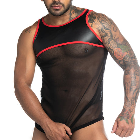 Gigo Fetiche Tank Top Red