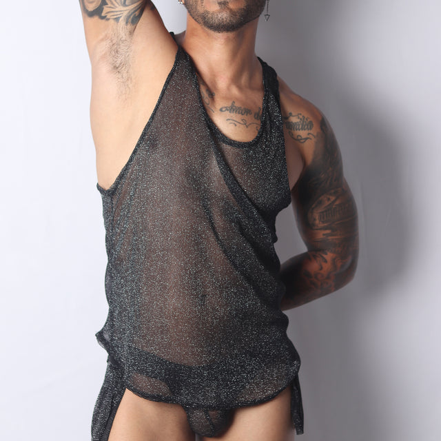 Gigo Flash Tank Top Black