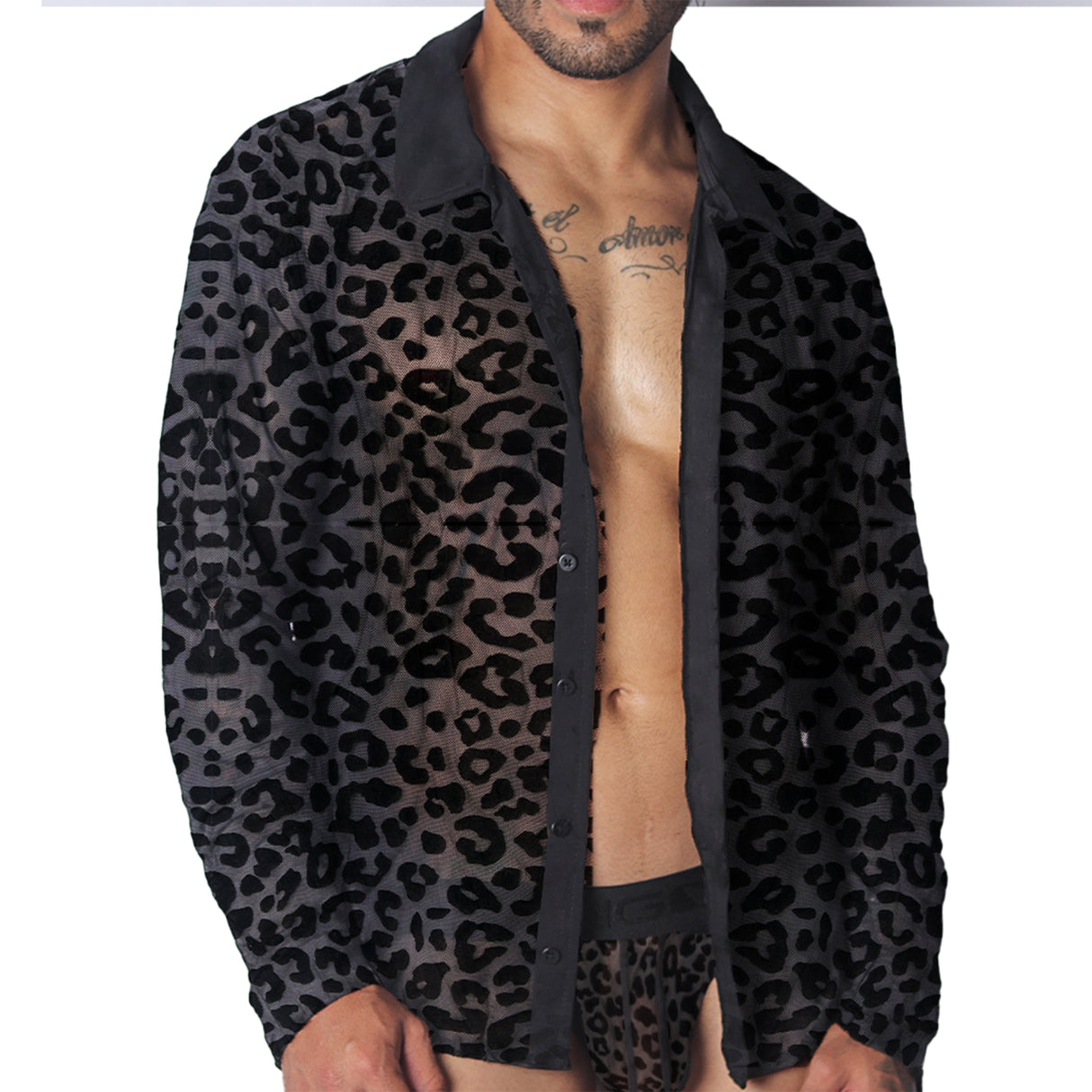 Gigo Plush Shirt Black