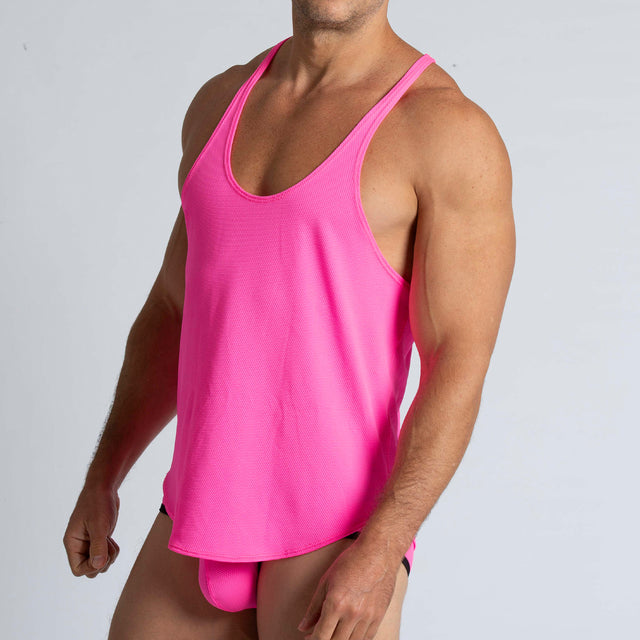 Gigo Sunshine Tank Top Fuchsia