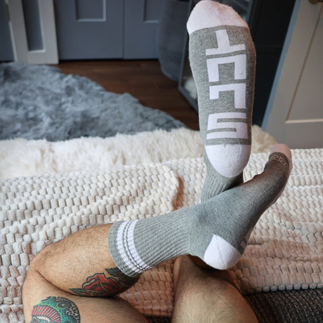 Breedwell Bare Essentials Socks Heather Grey