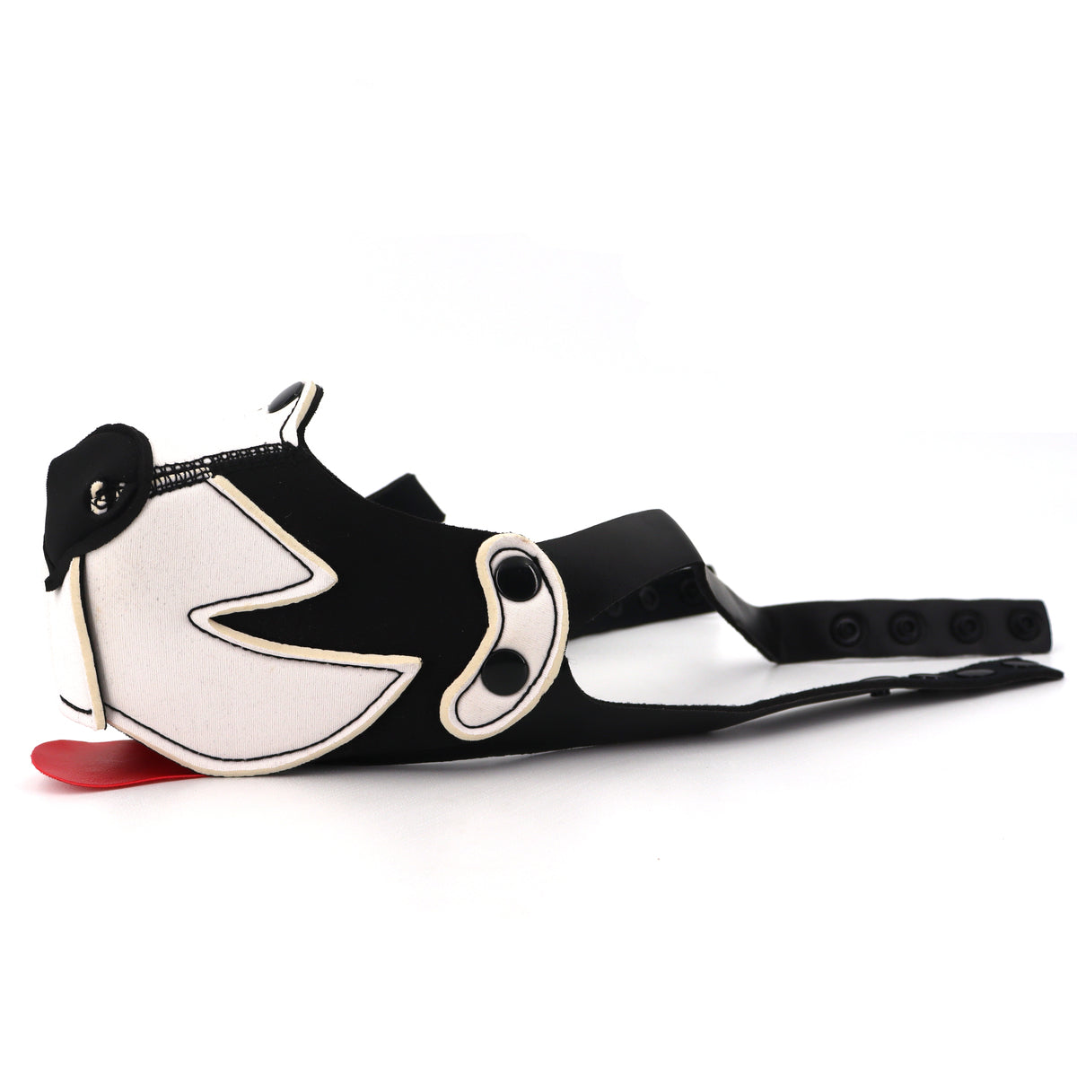 Growler Pup Muzzle Black White
