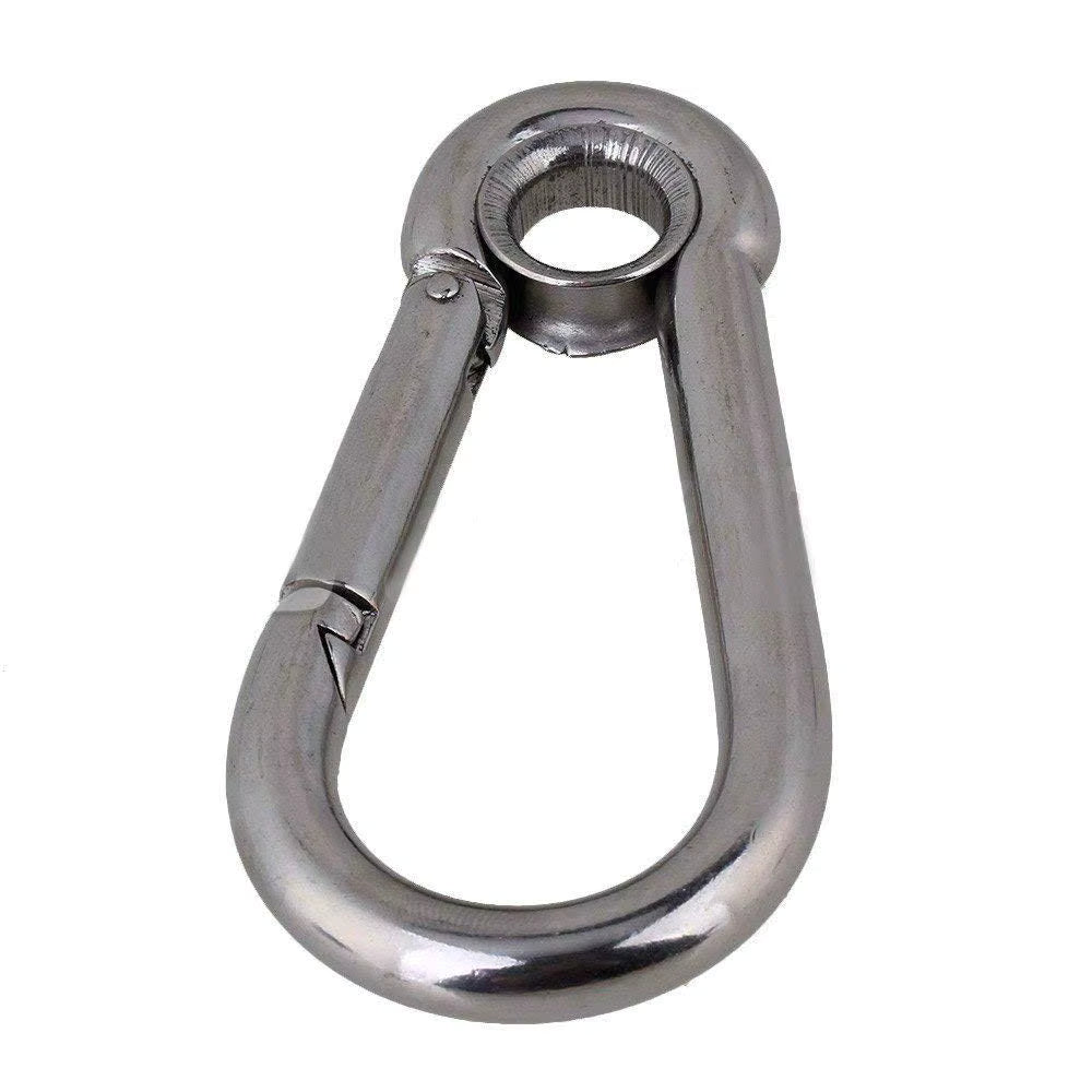 BOUND Bondage Quick Link Spring Snap 2 Pack Silver