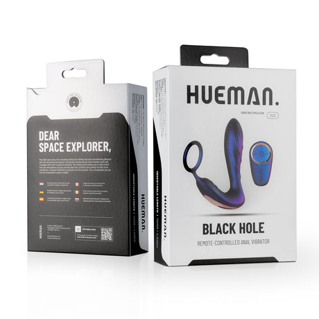 Hueman Hole Anal Vibrator with Cock Ring