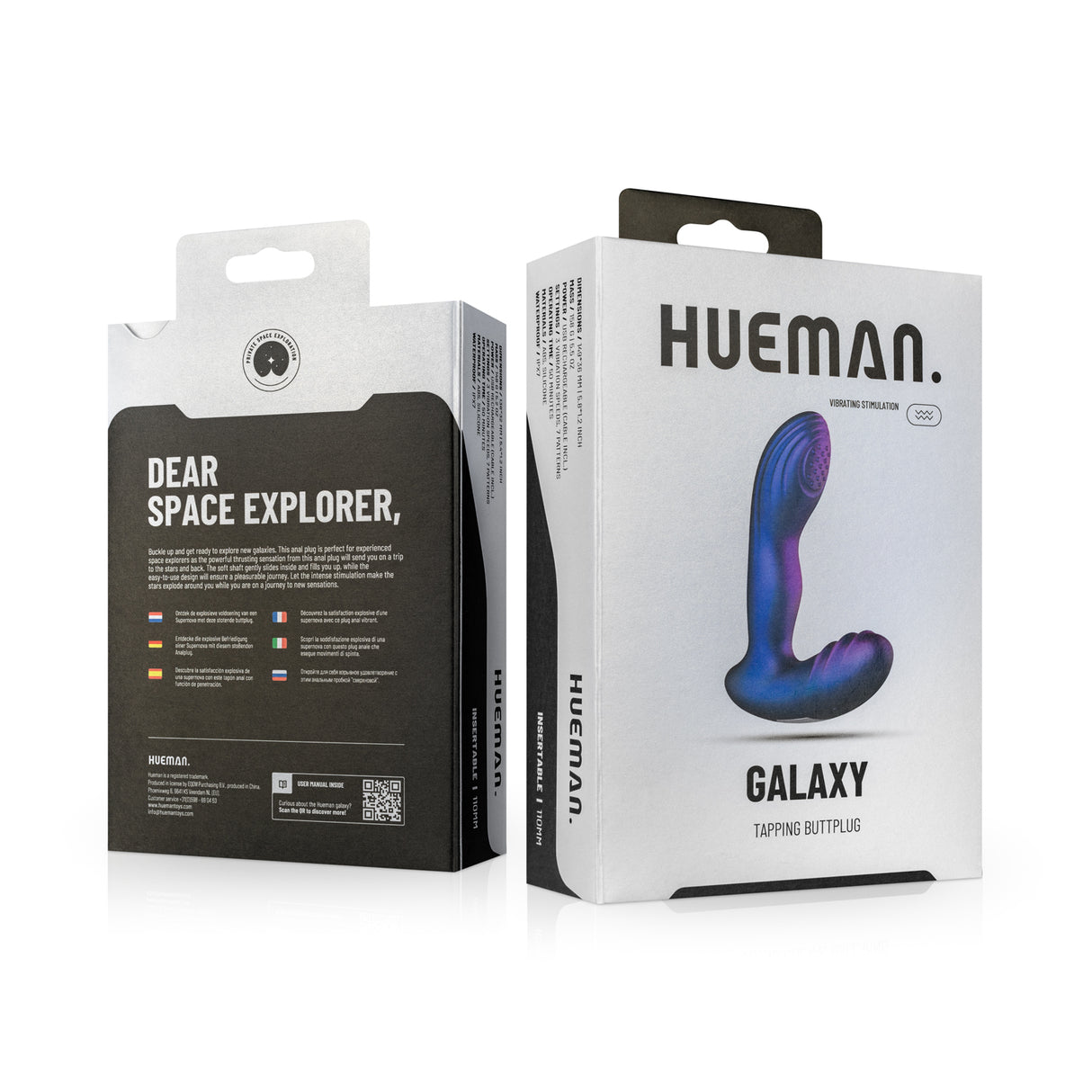 Hueman Tapping Butt Plug