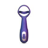 Hueman Vibrating Rotating Butt Plug with Cock Ring