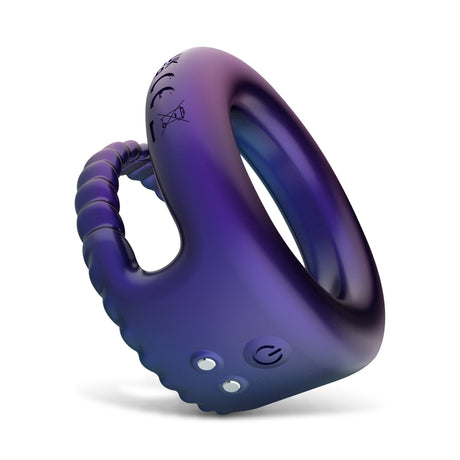 Hueman Double Vibrating Cock & Ball Ring