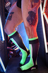 Breedwell Heatwave Socks Neon Green