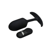 Heavy Hitters Vibrating Weighted Silicone Anal Plug Large