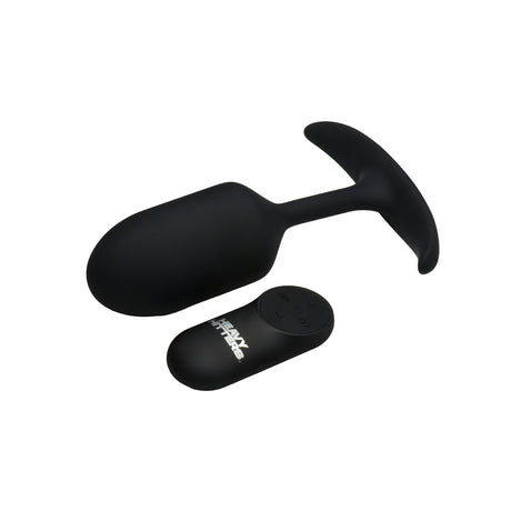 Heavy Hitters Vibrating Weighted Silicone Anal Plug Large