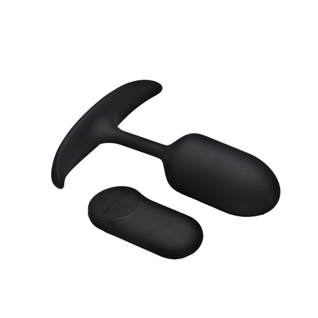 Heavy Hitters Vibrating Weighted Silicone Anal Plug Medium