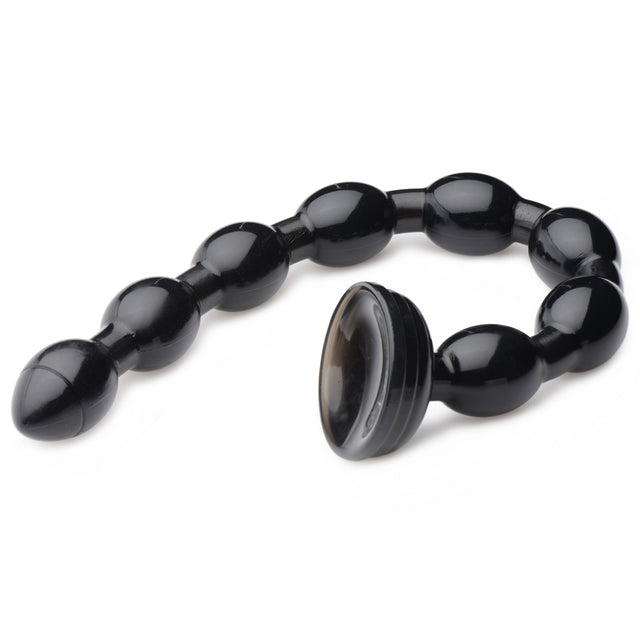 Hosed 1.5" Beaded Anal Snake 19 Inch