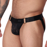 Gigo Illusion Jockstrap Black