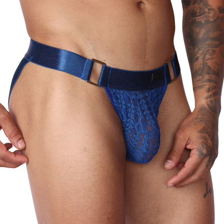 Gigo Illusion Jockstrap Blue