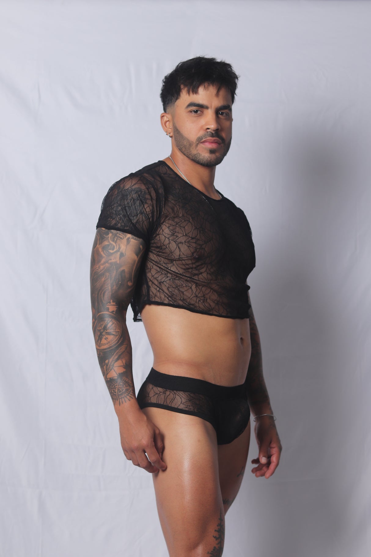 Gigo Prolix Crop Top Black