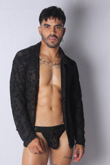 Gigo Plush Shirt Black