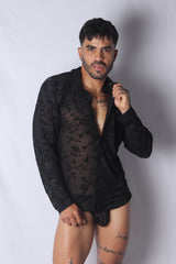 Gigo Plush Shirt Black