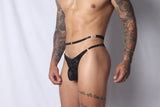 Gigo Plush Jockstrap Black