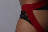 Gigo Romantic Jock Thong Black
