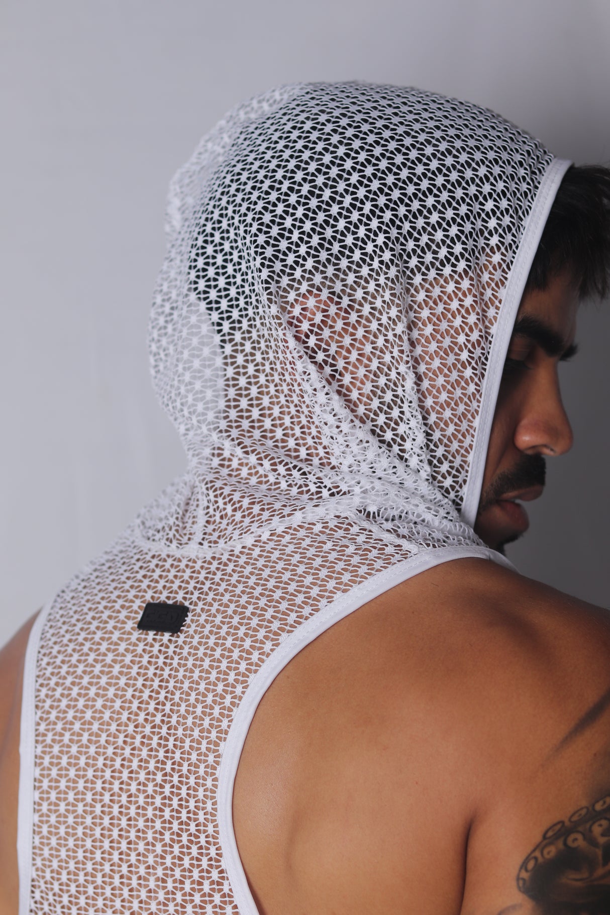 Gigo Provocative Hoody T Shirt White