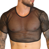 Gigo Island Crop Top Black