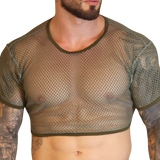 Gigo Island Crop Top Green