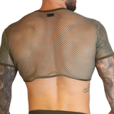 Gigo Island Crop Top Green
