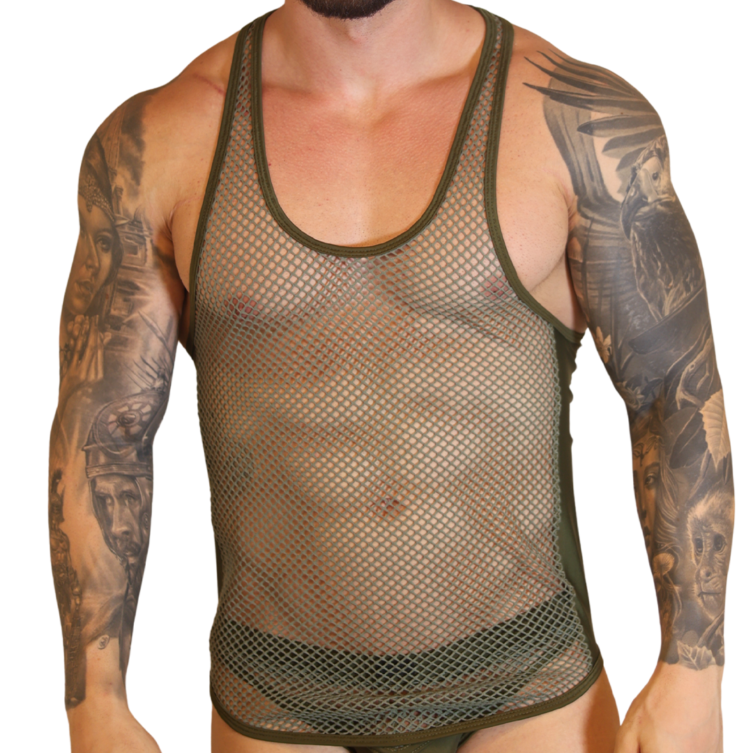 Gigo Island Tank Top Green