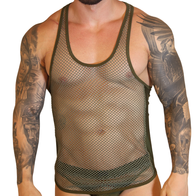 Gigo Island Tank Top Green